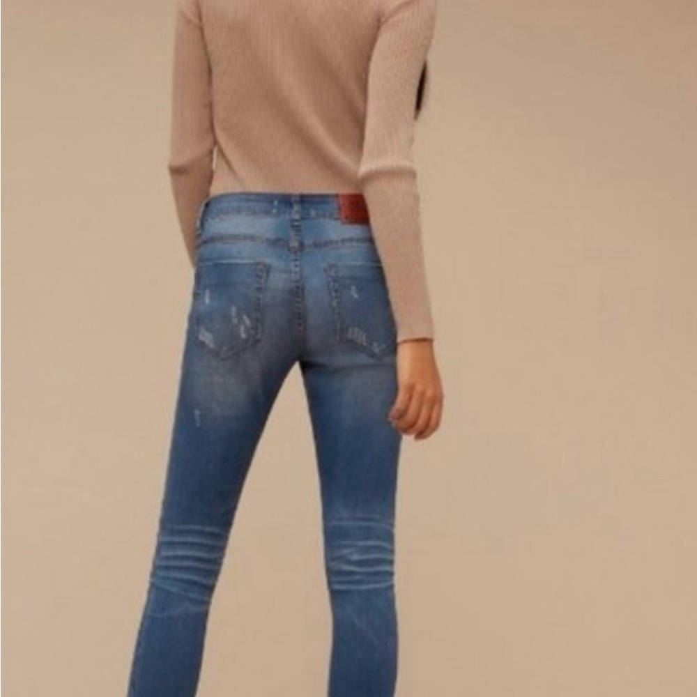 One Teaspoon | Desperados Americano Low Rise Skinny Jeans Denim sz 26 - Picture 4 of 10